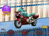 Lave la motocicleta Juegos Screen Shot 5