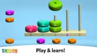 SKIDOS Sort and Stack: Learning Games for Kids Screen Shot 1