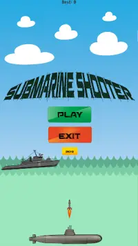 Submarine Shooter Screen Shot 0