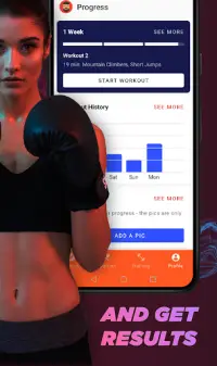 MMA Spartan System Female 🥊 - Home Workouts Free Screen Shot 6