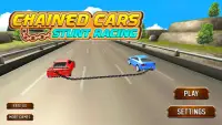 Chained Cars Stunt Racing Screen Shot 0