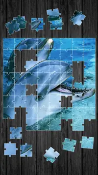 Дельфин Пазлы Игра Screen Shot 3