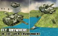 Russian Tank Flying Battle Sim Screen Shot 7