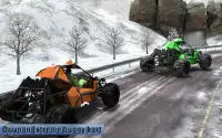 Superhero Buggy Car: Winter Sports Risky Road Race Screen Shot 7