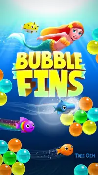 Bubble Fins - Bubble Shooter Screen Shot 0