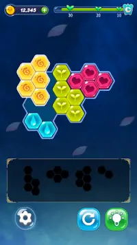 Block Hexa Puzzle: Bungaku Screen Shot 6