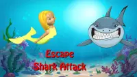 attaque de requin sirène Screen Shot 2