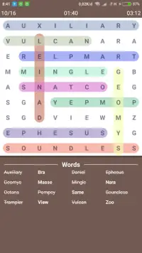Simple Word Search Puzzle Game Screen Shot 6