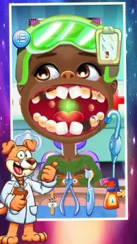 Peu Dentaire Médecin Se soucier : Dentiste Jeux Screen Shot 5