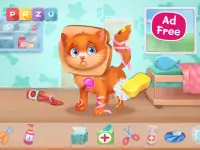 애완 동물 의사-아이들을위한 동물 관리 게임 Screen Shot 5