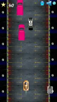 3D NIGHT CAR RACING Screen Shot 8