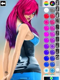 DressDolls 3D Color Adult Girl to Dress Up & Style Screen Shot 7