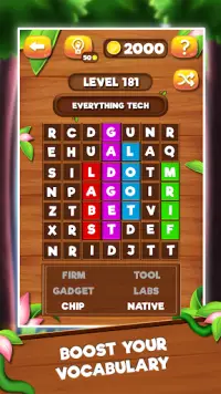 Word Challenge - Word Puzzle Games For Free Screen Shot 3