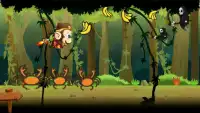 curious monkey banana :jungle shooter Screen Shot 4