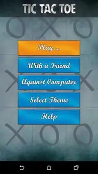 TicTac Toe Game Screen Shot 0