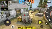 Solo Survivor PVP Fire Free Battle Royale Sniper Screen Shot 0
