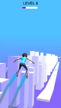 Sky Roller 3D Skating! Screen Shot 4