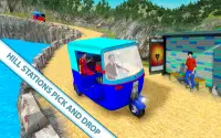 Modern auto tuk tuk Real rickshaw game 2021 Screen Shot 3