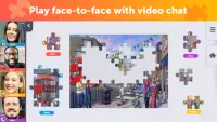 Jigsaw Video Party - play together Screen Shot 0
