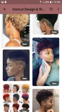 Black Girls Haircut Styles. Screen Shot 2