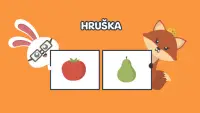 Slovak language learning game for kids NiniNana Screen Shot 7