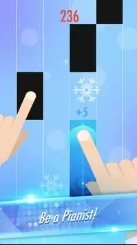Magic Frozen 2 Piano Tiles 🎹 Screen Shot 2