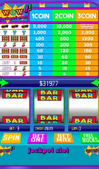 Wow slots Free Vegas Casino Slot Machine Games Screen Shot 0