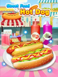 Street Food - Hot Dog Maker Screen Shot 0
