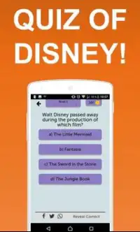 Disney Quiz Screen Shot 3