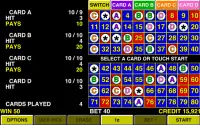 Keno 4 Multi Card Vegas Casino Screen Shot 4