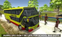 High School Bus Games 2018: Extreme Off-road Trip Screen Shot 3