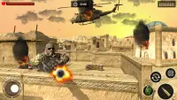 Free Squad Firing :Gun Desert Shooter Battleground Screen Shot 2