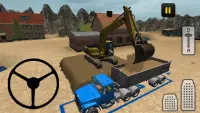 Construction Truck 3D: Sand Screen Shot 0