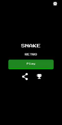 Snake Retro - Jeu d'arcade amusant Screen Shot 1
