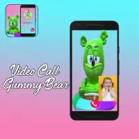 Gummy bear calling game Screen Shot 2