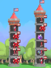 Hero Tower Wars - ألعاب Castle Screen Shot 2