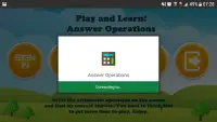 Answer Operations - Kids Math (Free, no ads) Screen Shot 6
