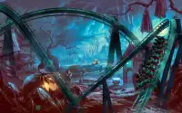 Horror Roller Coaster VR Halloween Adventure Screen Shot 4