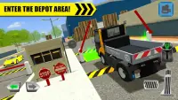 Truck Driver: Depot Parking Simulator Screen Shot 0