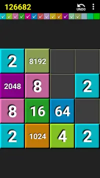 2048 Colors Puzzle Screen Shot 4