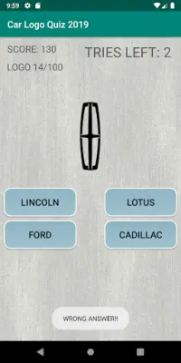 Car Logo Quiz 2019 Screen Shot 2