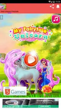 Dear Unicorn Fairytale Screen Shot 0