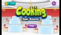 Cooking Happy Restaurant Screen Shot 0