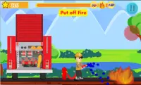 Kids Fire Fighters Training & Rescue Game Screen Shot 1