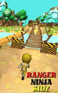 Rangers Ninja Kidz Dash - Jungle Run Escape Screen Shot 4