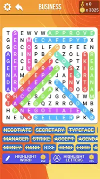 Free Word Search Puzzle - Crossword Puzzle Quest Screen Shot 1