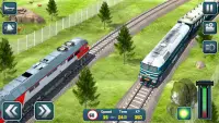 Euro Train Driver Train Games Screen Shot 3