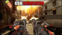 Gun simulator : War Guns Game Simulation Shooter Screen Shot 0