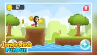 Jungle Rush : Fun Run Screen Shot 2