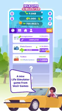 Idle Life Simulator Screen Shot 0